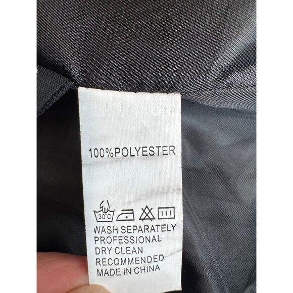 ZARA Medium Black & White Houndstooth Plaid Coat - Picture 11 of 13